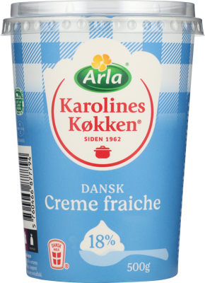 Arla Karolines Køkken® Cremefraiche 18% 500 g