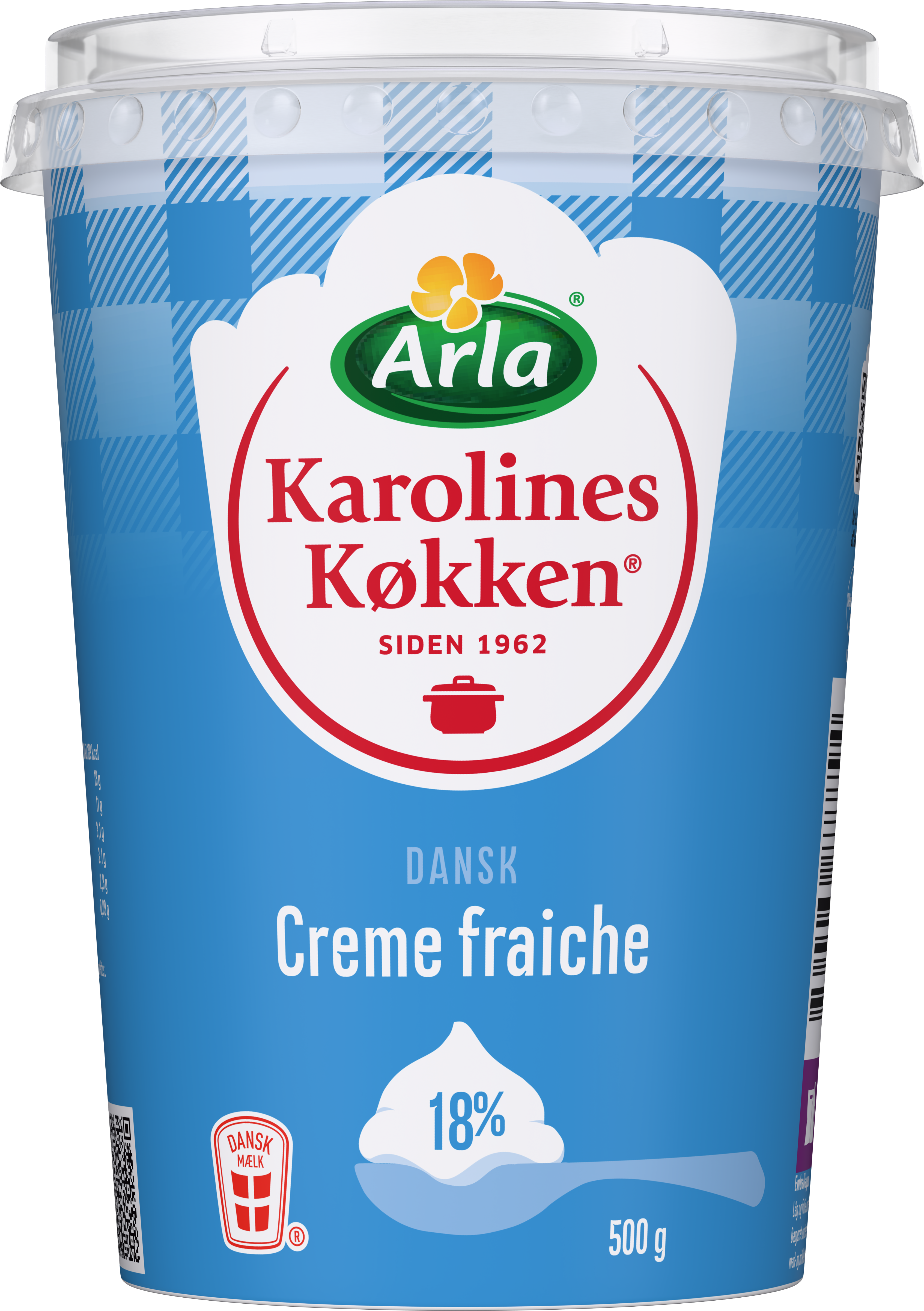 Arla Karolines Køkken® Creme fraiche 18% 500 g