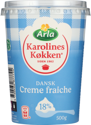 Karolines Køkken® Cremefraiche 18% 500 g