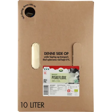 Øko Piskefløde BiB 38% 10 l