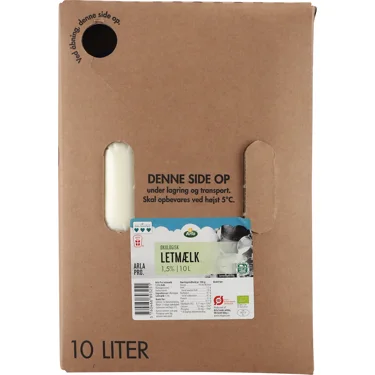 Øko Letmælk BiB 1,5% 10 l