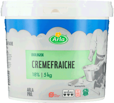 ARLA PRO ØKO CR.FRAICHE 18% 5KG