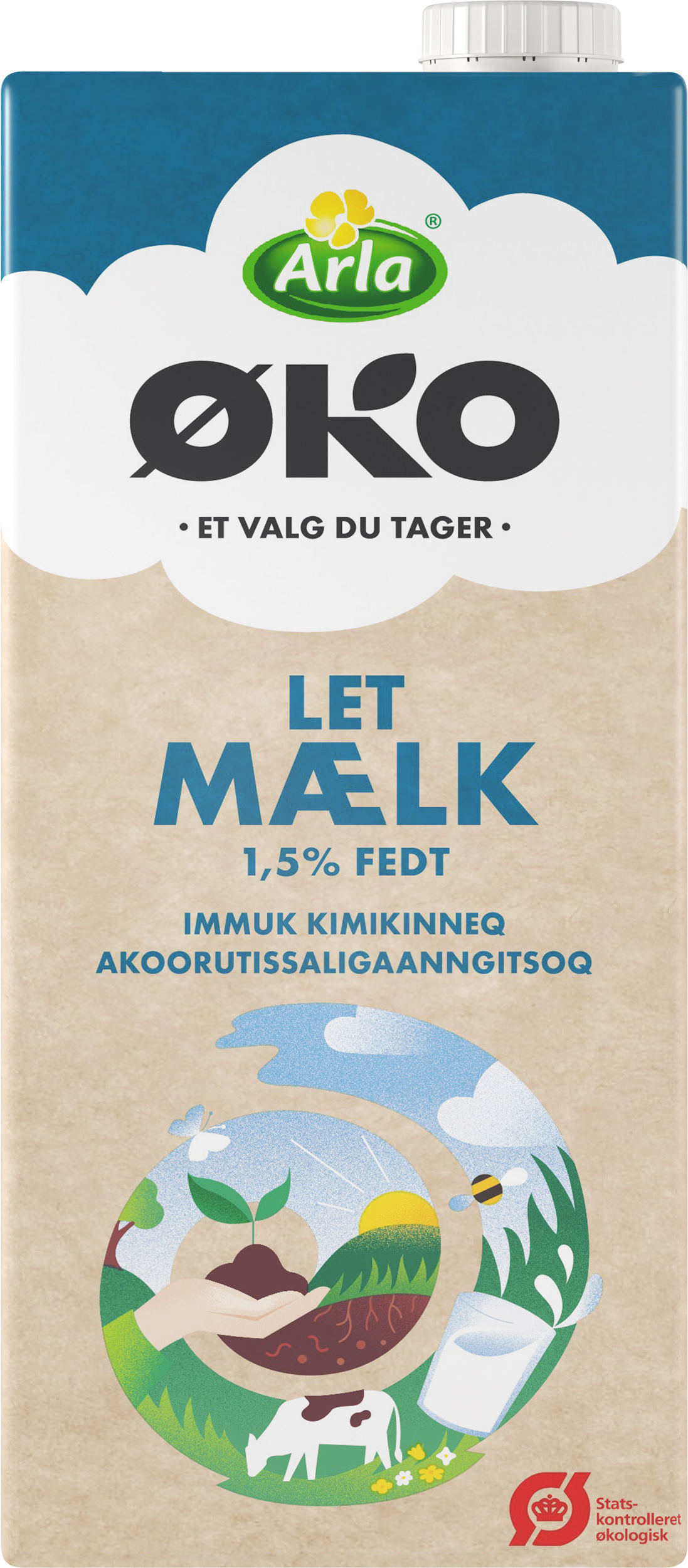UHT Letmælk 1,5% 1 L