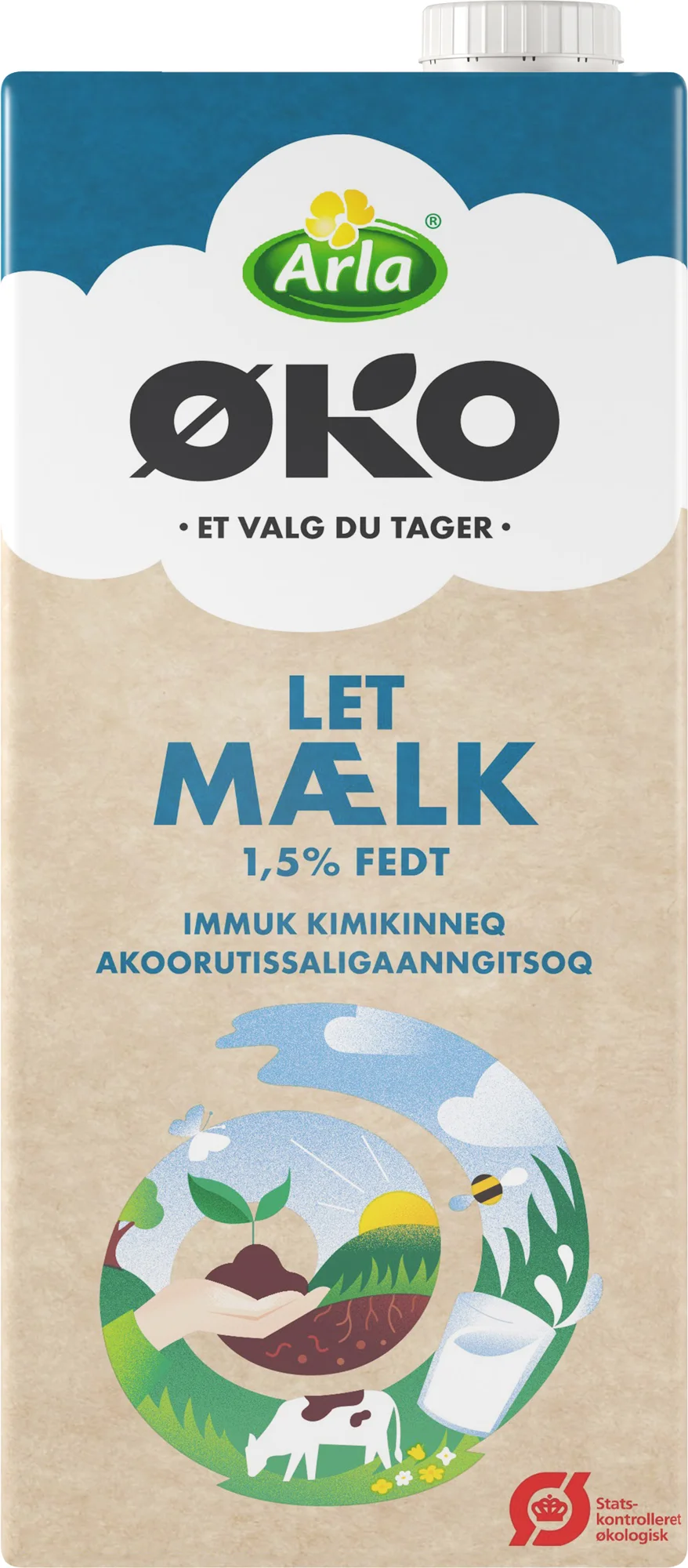 UHT Letmælk 1,5% 1 L