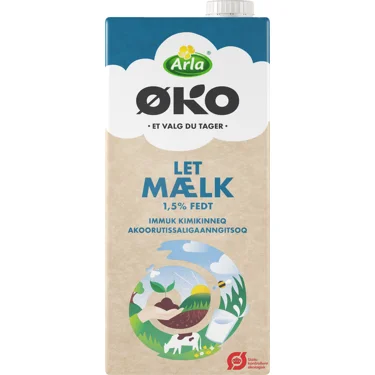 UHT Letmælk 1,5% 1 L