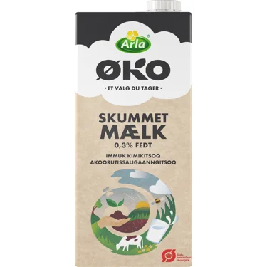 UHT Skummetmælk 0,3% 1 L