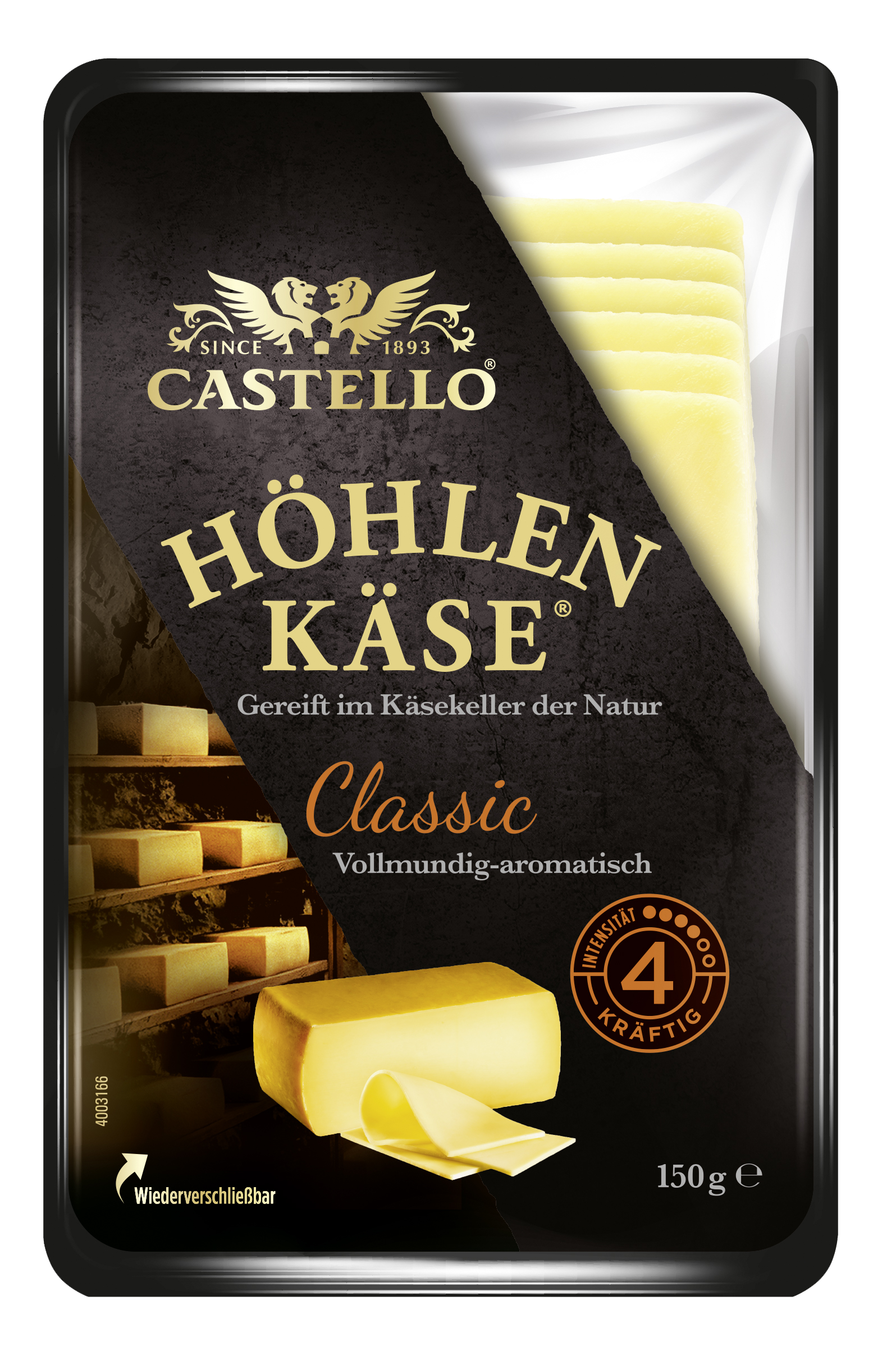 Höhlenkäse® Classic plakken 50+ 150 g