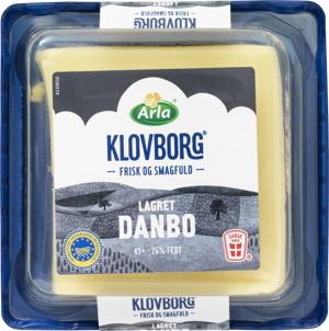 Arla Klovborg® Danbo Lagret 45+ 200 g