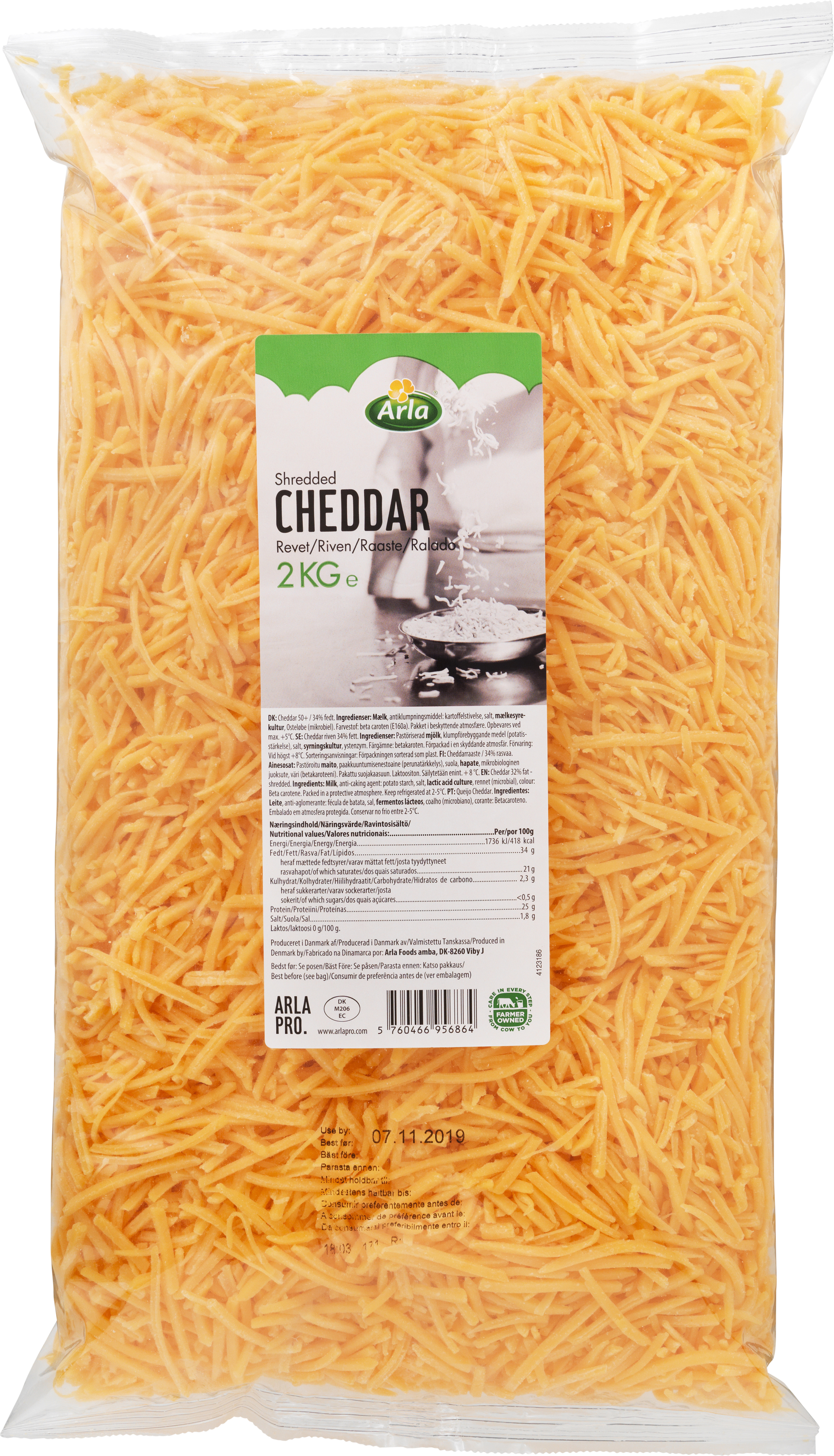 Cheddar revet  50+ 2 kg
