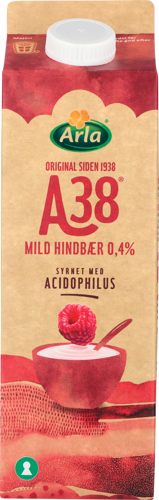 Arla A38® Mild hindbær 0,4 % 1000 g