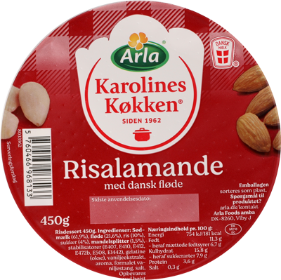 Arla Karolines Køkken® Risalamande 9,2% 450 g