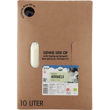 Øko Minimælk BiB 0,4% 10 l