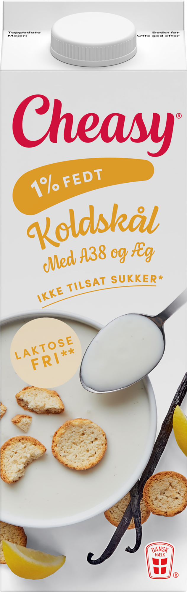 Koldskål A38 med æg 1,2% 1 L