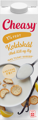 Cheasy® Koldskål A38 med æg 1,2% 1 L