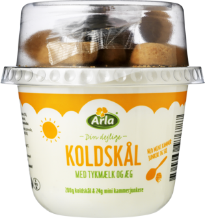 Arla® Koldskål med tykmælk, æg og kammerjunker 4,1% 224 g