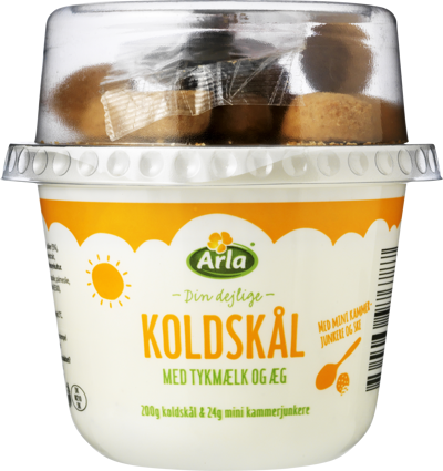 Arla® Koldskål tykmælk/æg & kammerjunker 4,2% 224 g