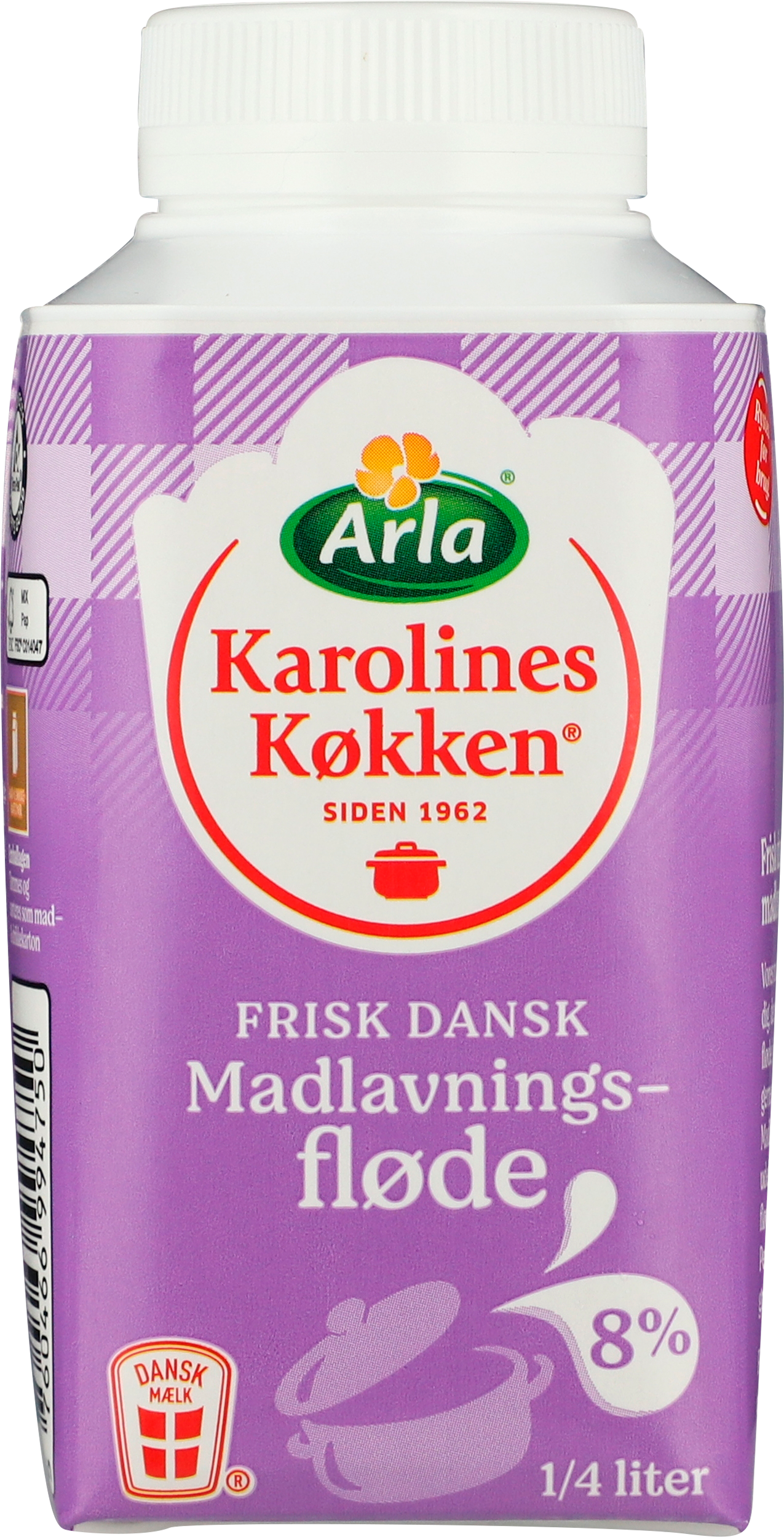 Arla Karolines Køkken® Madlavningsfløde 8% 0,25 L