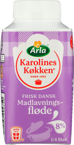 Arla Karolines Køkken® Madlavningsfløde 8% 0.25 l