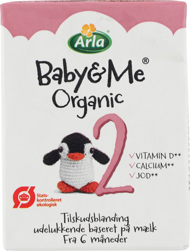 Arla Baby&Me® Økologisk drikkeklar tilskudsblanding 2 200 ml