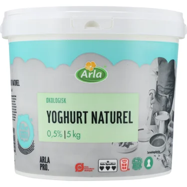 Øko Yoghurt Naturel 0,5% 5 kg