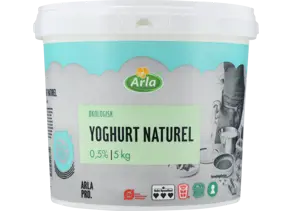 Økologisk Yoghurt Naturel 0,5% 5 kg