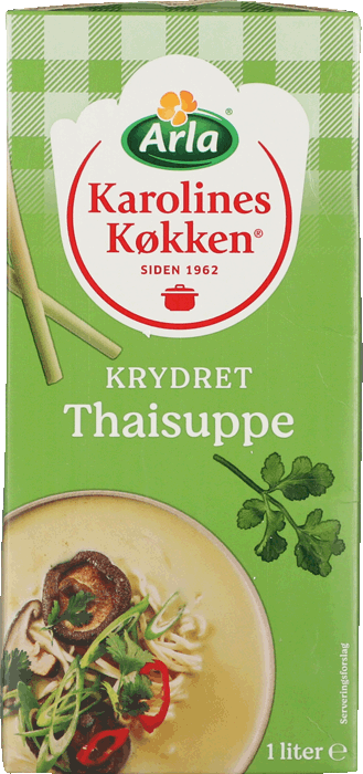 Krydret thaisuppe 4% 1 L