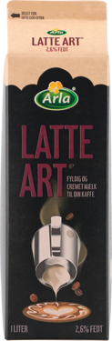 LATTE ART 2,6% 1X1L
