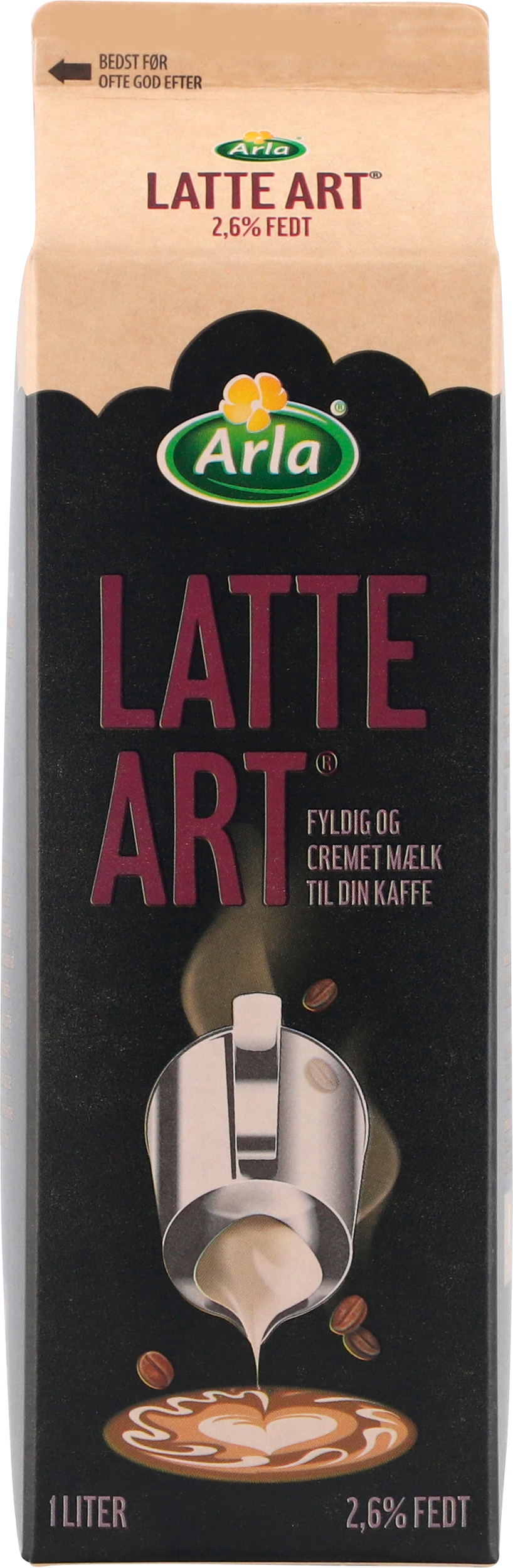 Latte Art 2,6% 1 l