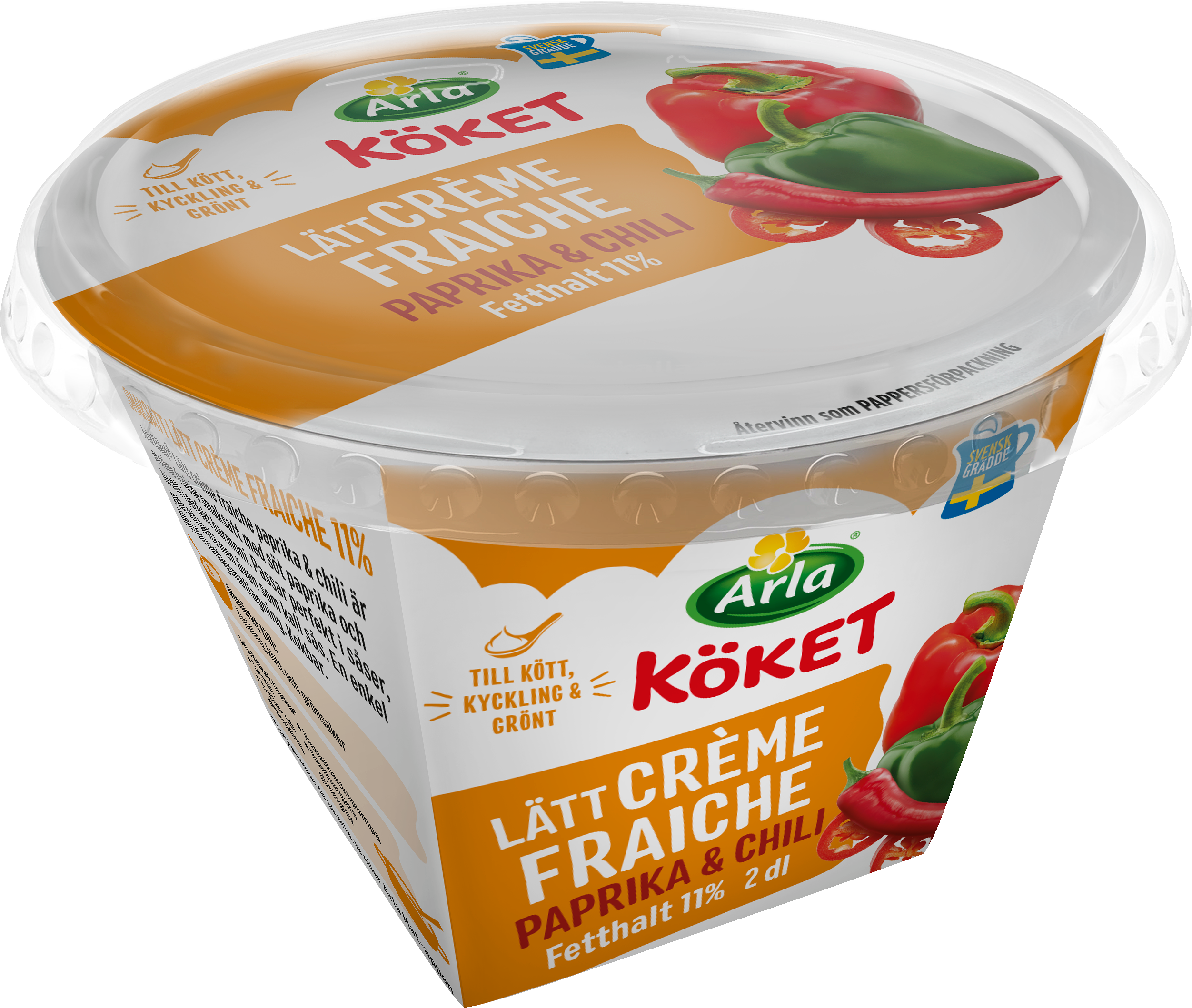 Arla Köket® Lätt crème fraiche paprika & chili
