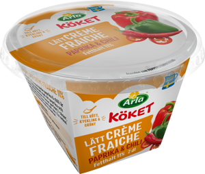 Arla Köket® Lätt crème fraiche paprika chili 11% 200 ml
