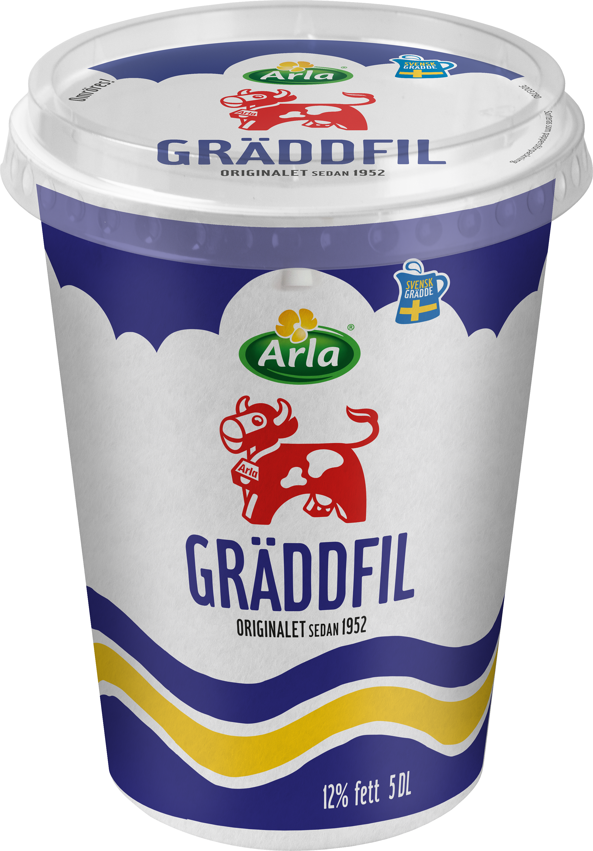 Gräddfil 12% 5 dl