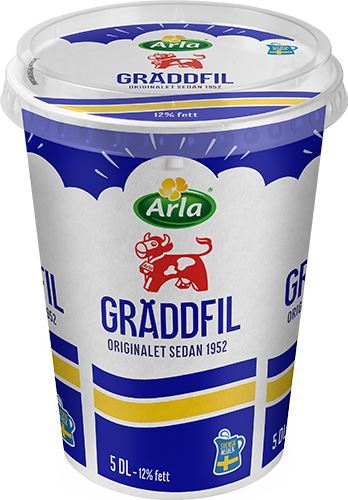 Gräddfil 12% 5 dl