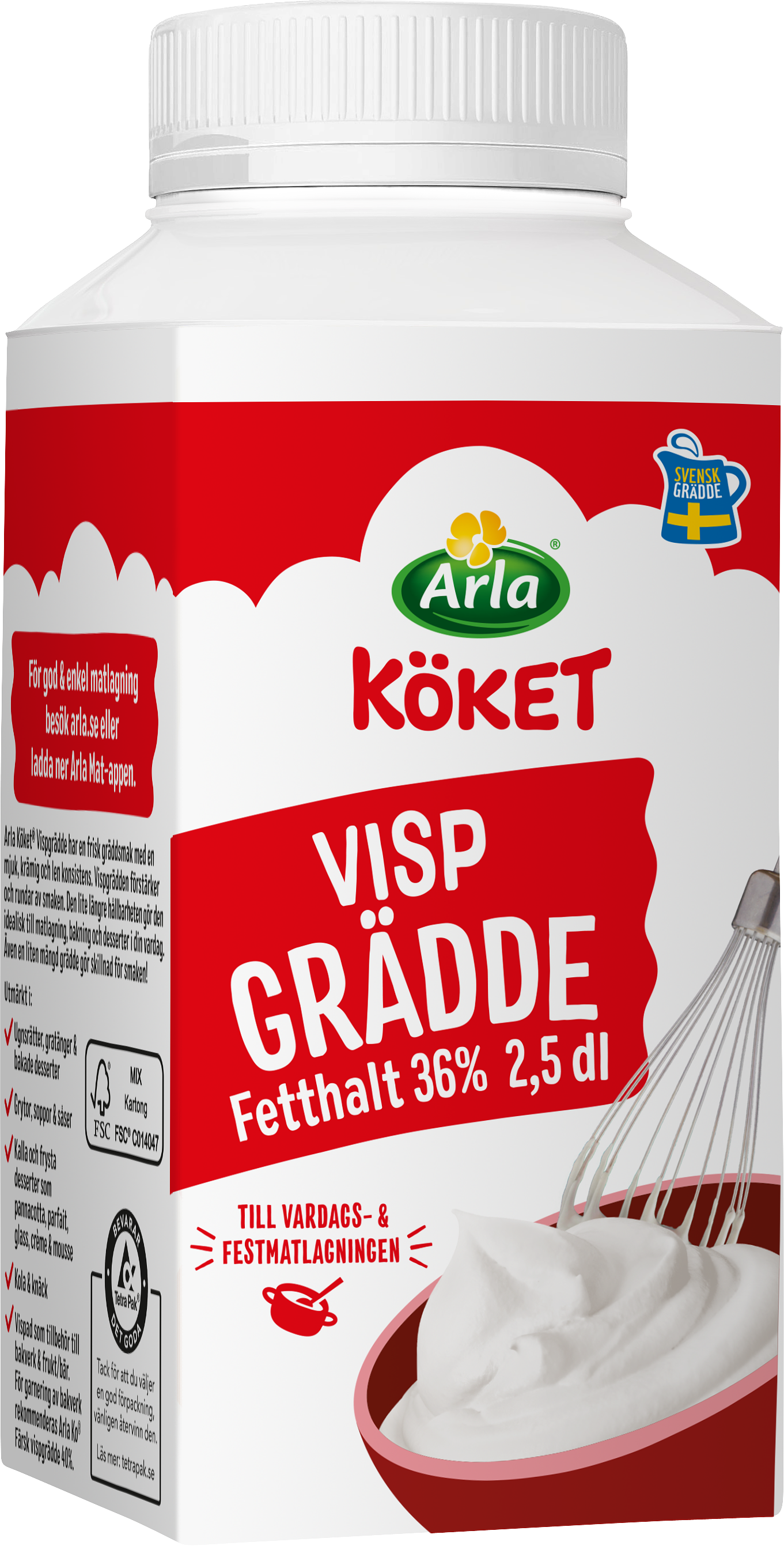 Arla Köket® Vispgrädde