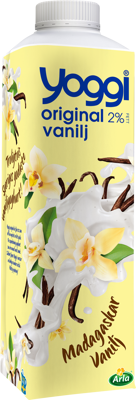 Yoggi® Original vaniljyoghurt Madagaskar 1000 g
