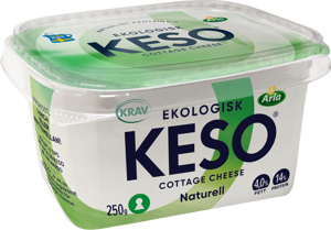 KESO® Eko cottage cheese 4% 250g