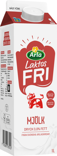 Arla Ko® Laktosfri standardmjölkdryck 3.0% 1 liter 1000 ml
