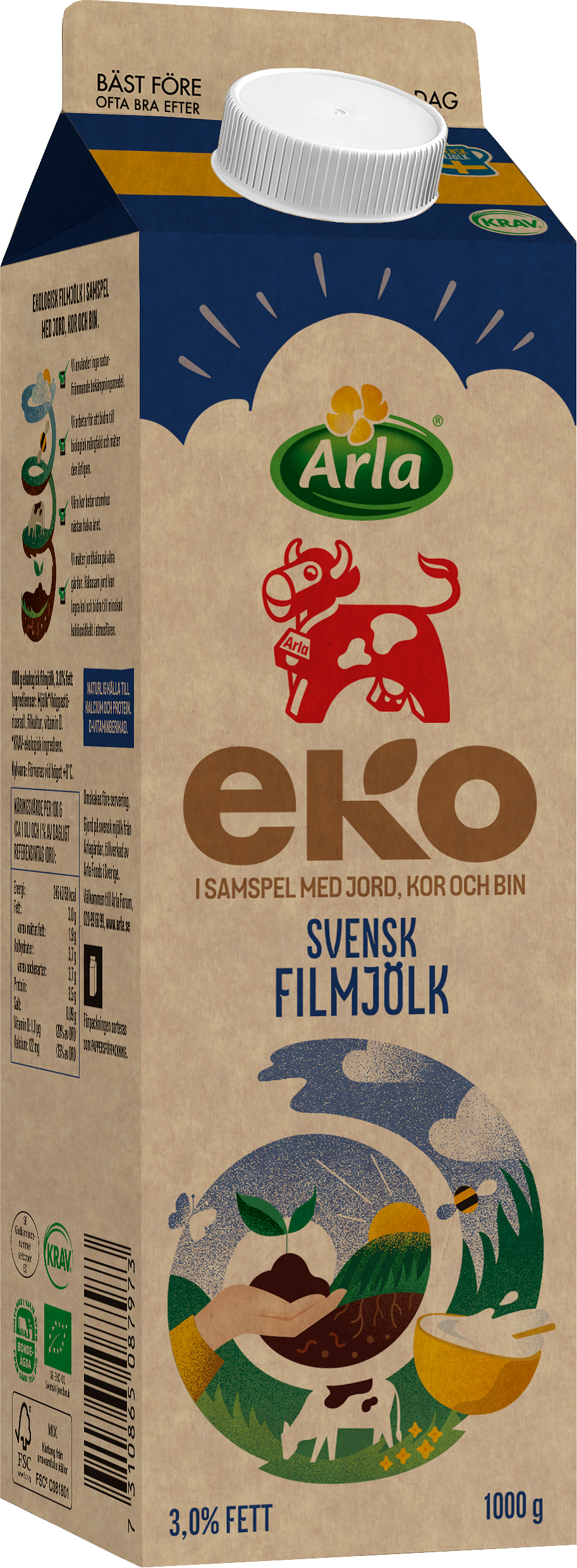 Filmjölk 3% 1000 g
