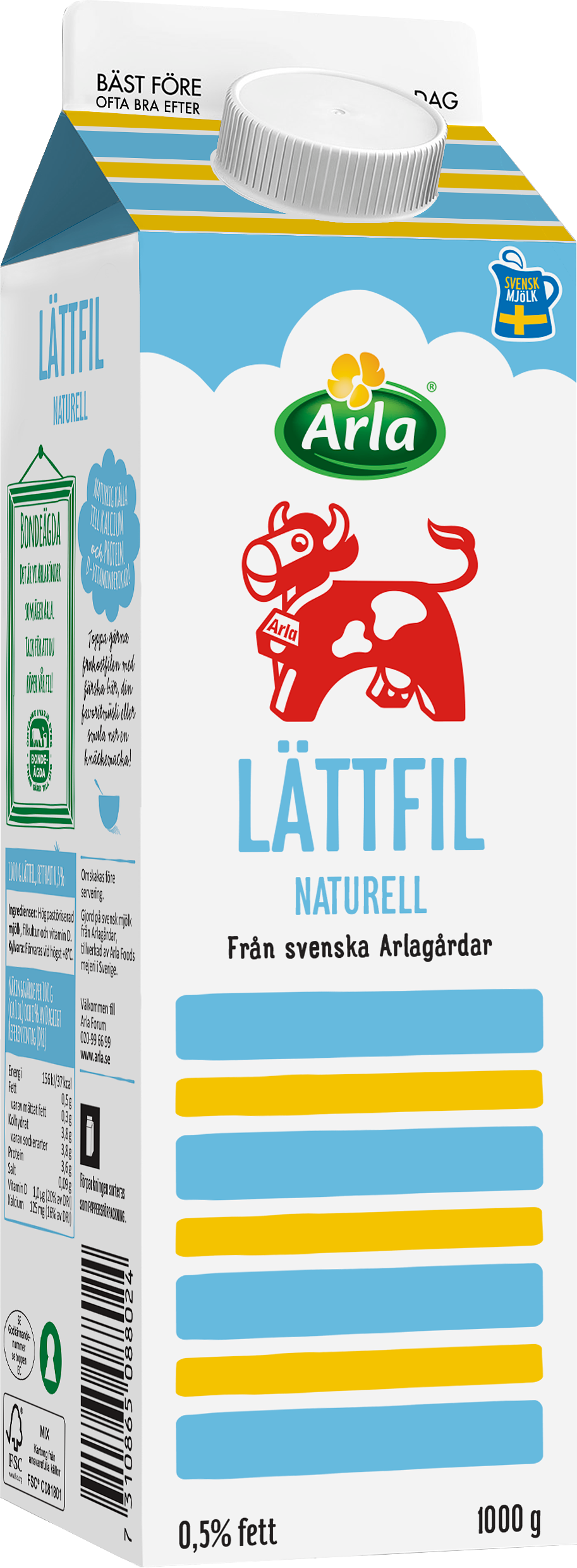 Lättfil 0.5% 1000 g