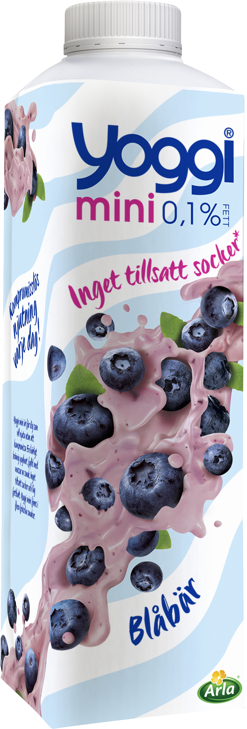 Mini yoghurt blåbär