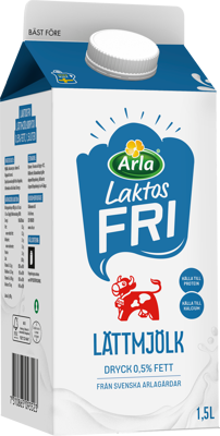 Arla Ko® Laktosfri lättmjölkdryck 0.5% 0,5% 1500 ml