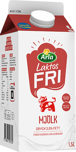 Laktosfri standardmjölkdryck 3.0%