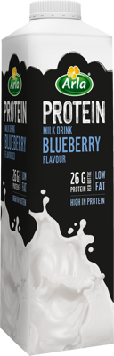 Arla® Protein mjölkdryck smak av blåbär 500 ml