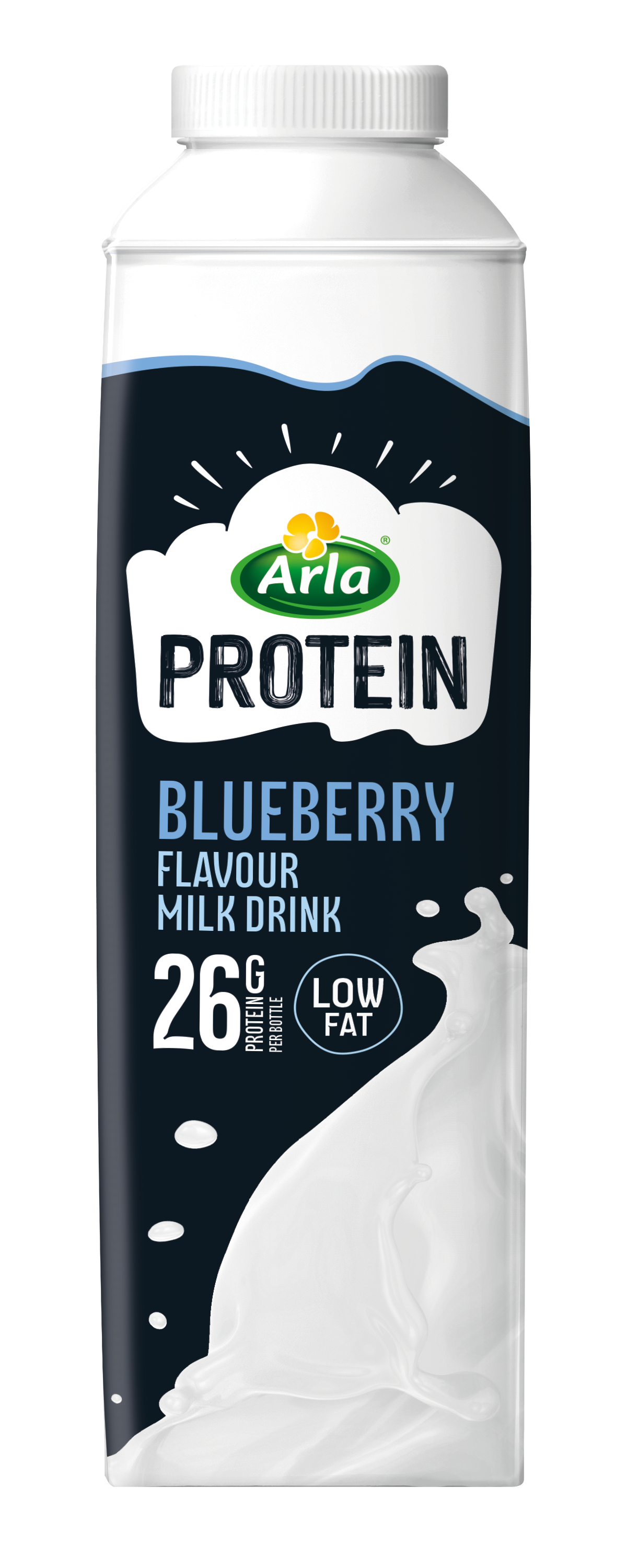 Protein mjölkdryck smak av blåbär 500 ml