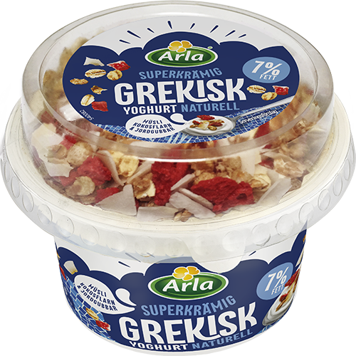Grekisk yoghurt med musli 188 g