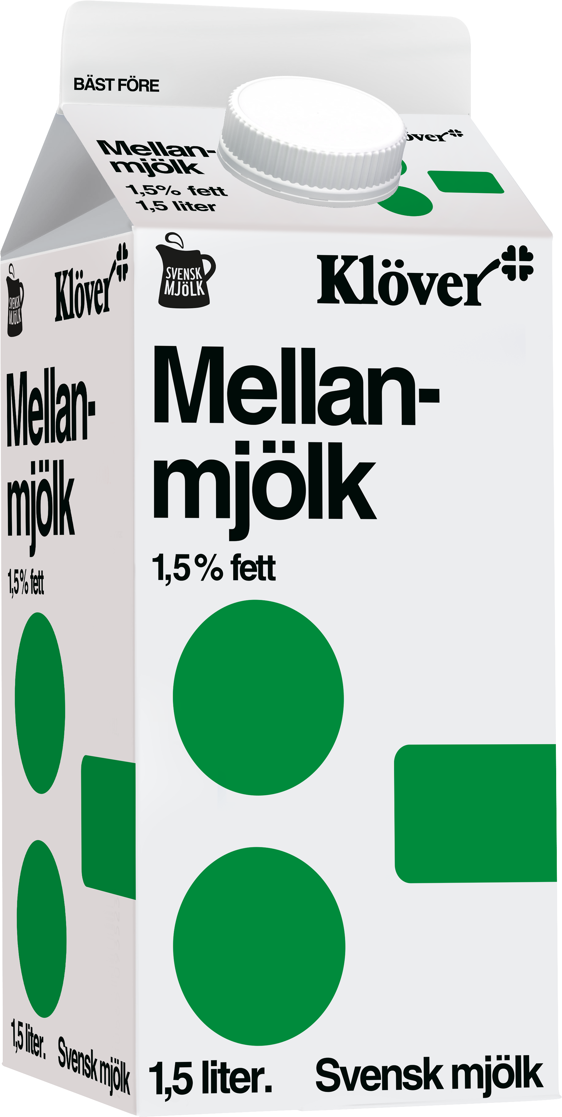Mellanmjölk 1.5% 1.5 L