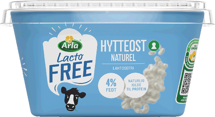 Hytteost naturel 4% 250 g