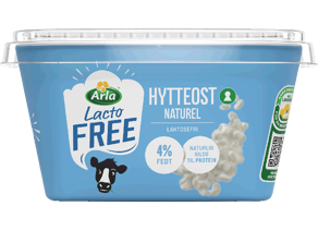 Hytteost naturel 4% 250 g