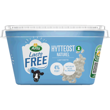 Hytteost naturel 4% 250 g