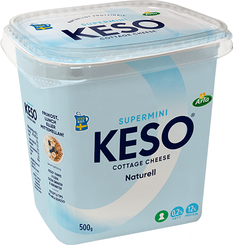 Cottage cheese supermini 0.2% 500g