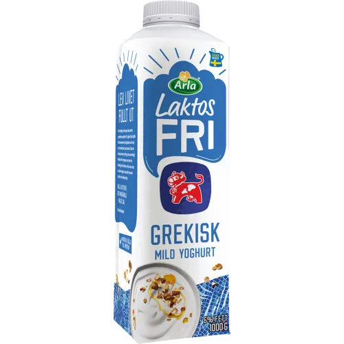 Laktosfri grekisk yoghurt naturell